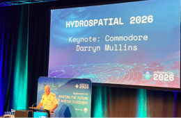 Keynote address by Commodore Darryn Mullins, Royal Australian Navy, at Hydrospatial 2026 in Wellington, Shaping the Future of Marine Discovery.