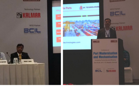 IIC Technologies at the Port modernisation and mechnisation conference, Mumbai.